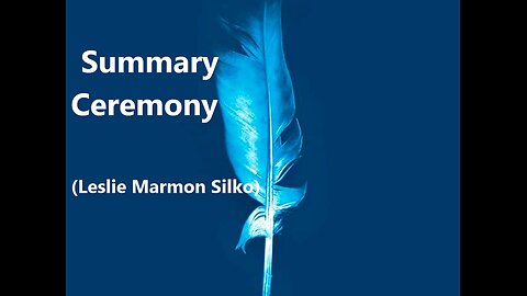 Summary: Ceremony (Leslie Marmon Silko)