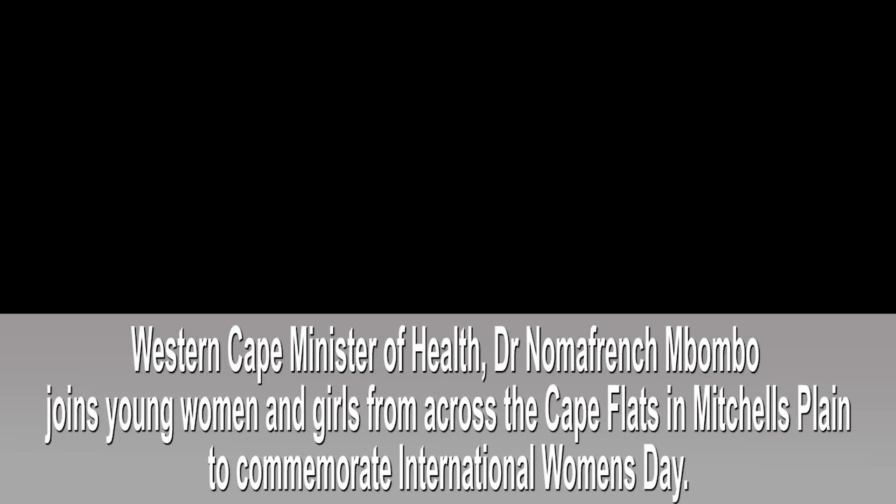 SOUTH AFRICA - Cape Town - International Womens Day. (VWJ)