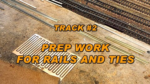 Track #2 sanding ties and rails