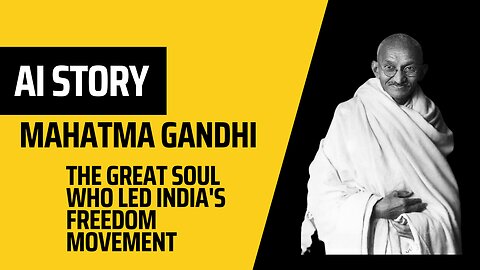 Mahatma Gandhi The Great Soul Who Led India's Freedom Movement