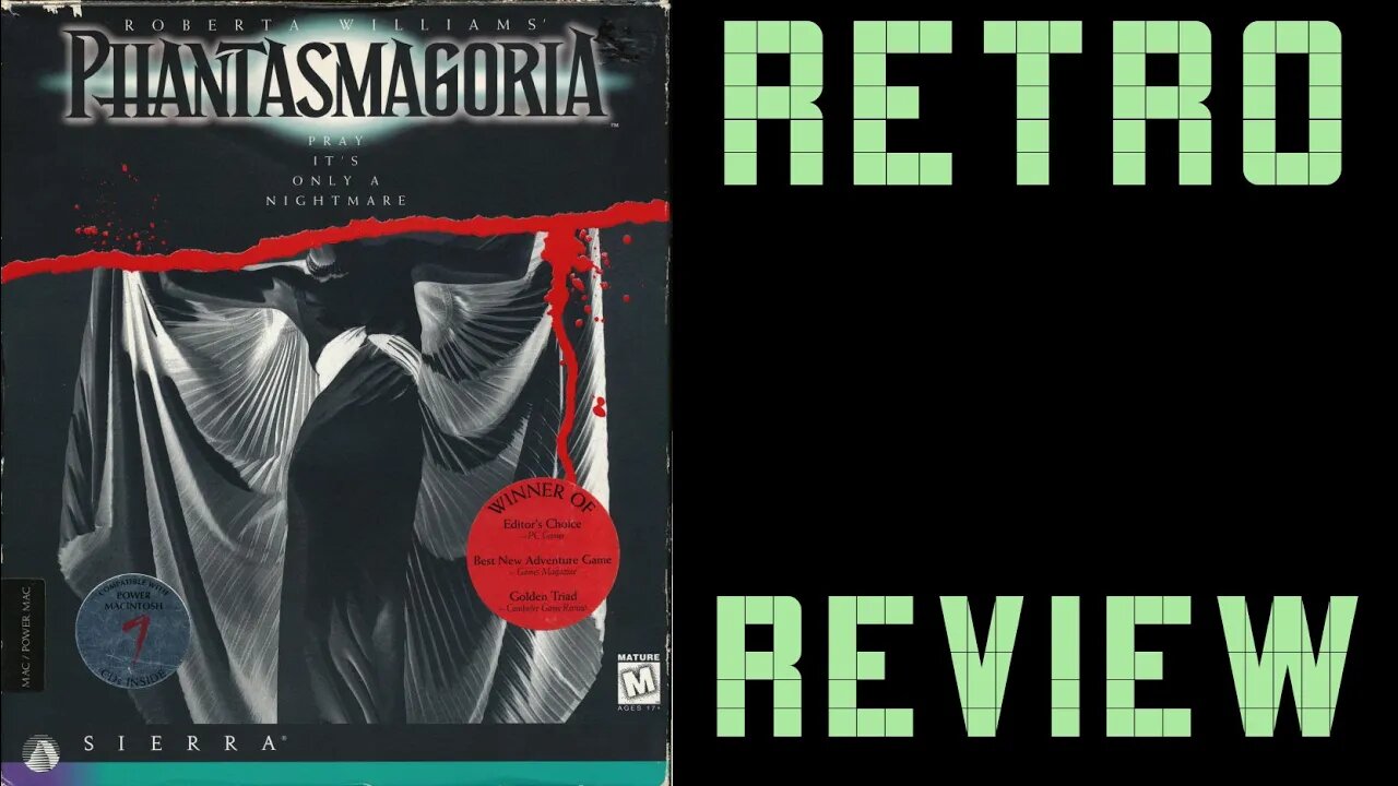 Phantasmagoria - DOS PC Retro Game Review - Most famous horror game