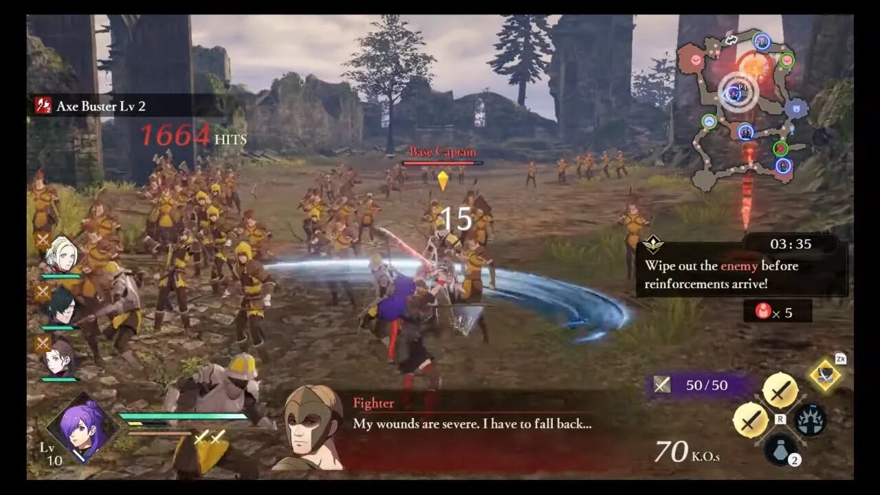 Fire Emblem Warriors: Three Hopes - Scarlet Blaze (Hard) - Part 5: The Struggle Commences (1/3)