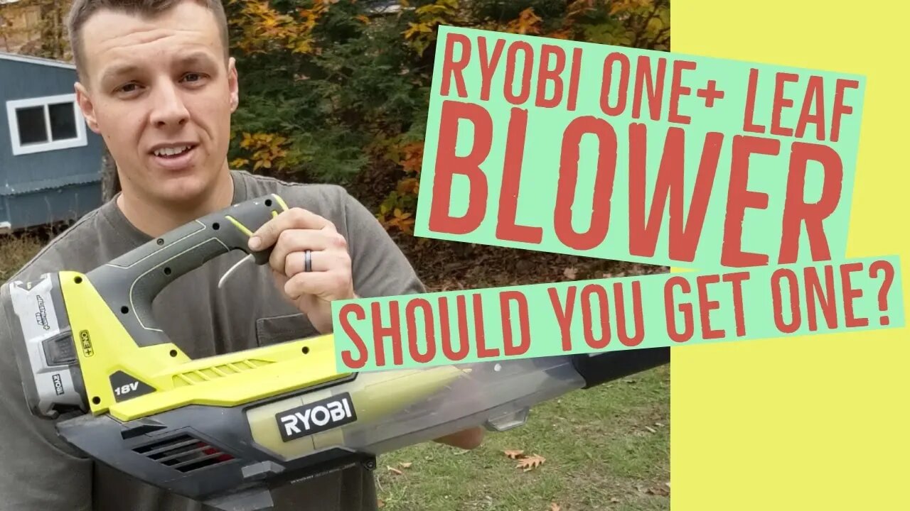 Ryobi ONE+ 18V Leaf Blower Review