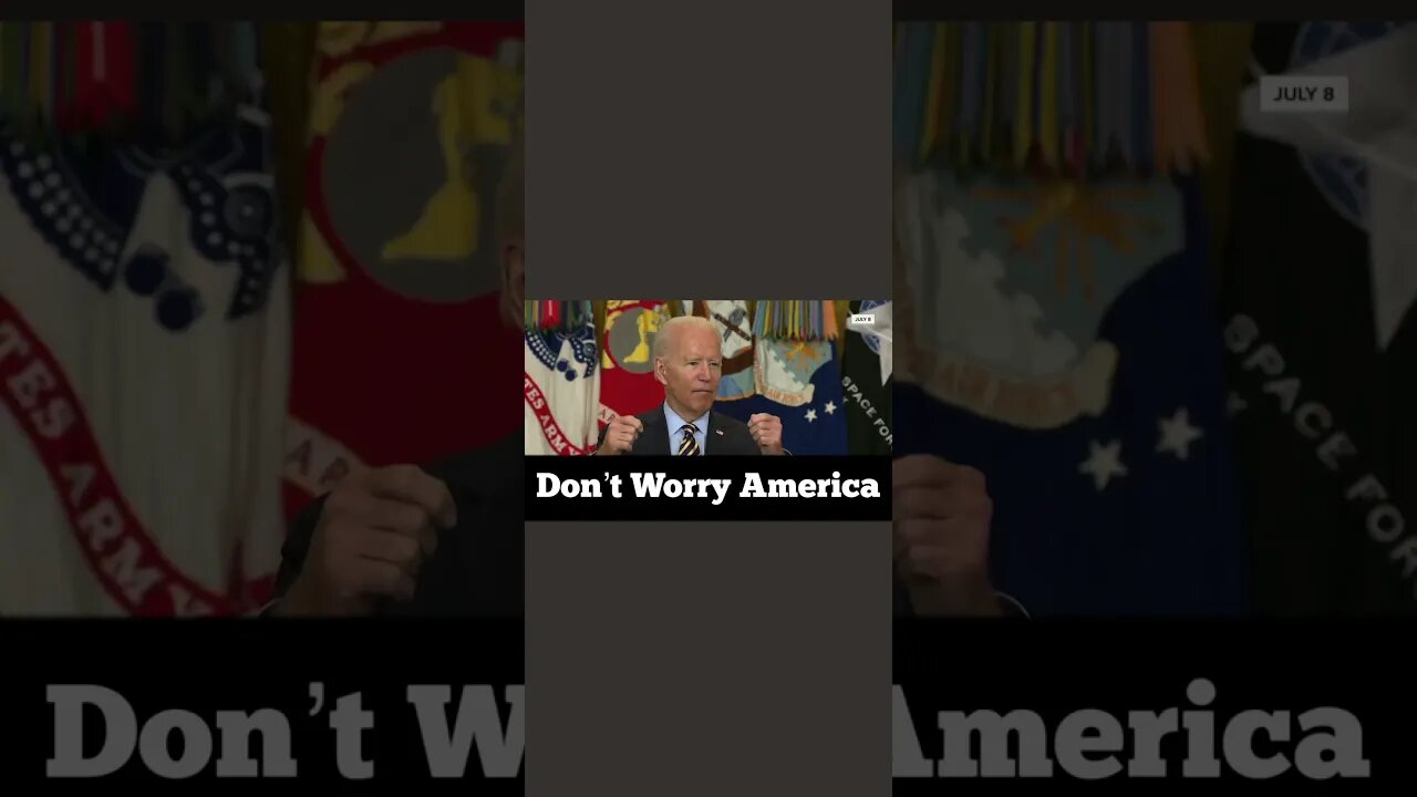 Joe Biden Confidence On Afghanistan Pull Out #shorts