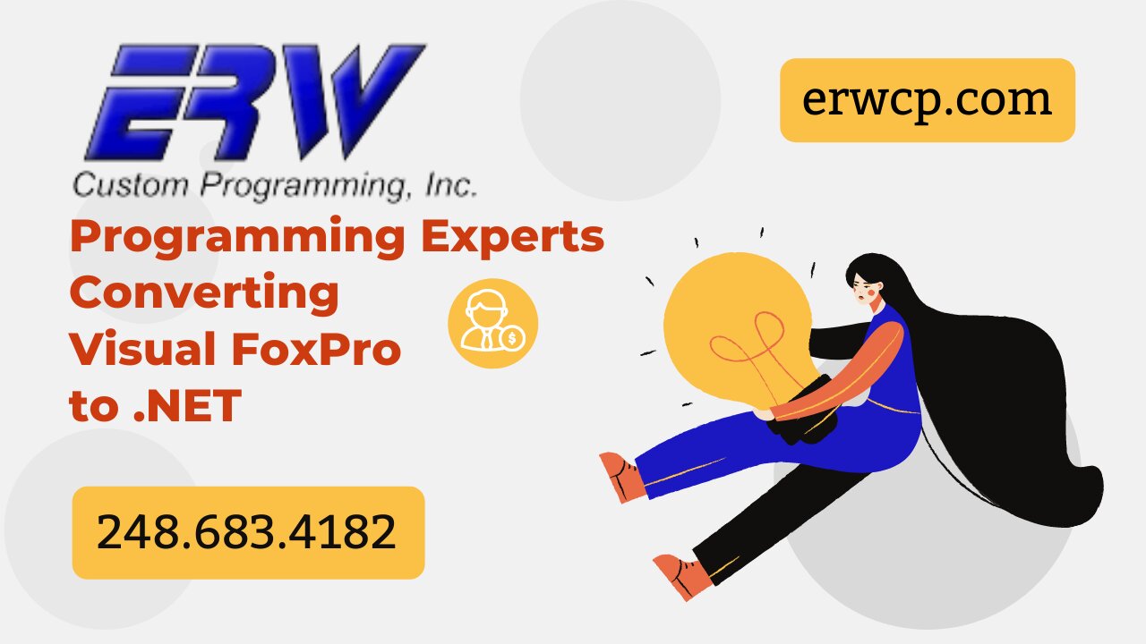 Convert Visual FoxPro to C# .NET with ERW Custom Programming