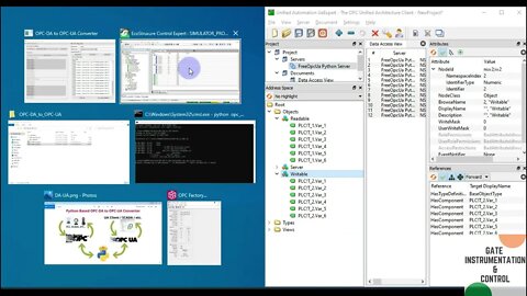 007 | OPC DA to OPC UA Converter | GUI Application in Python |