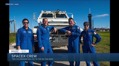 Colorado astronauts waiting for launch this week