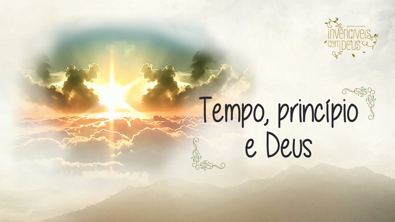 OS FILHO PRECISAM DE TEMPO, DE PRINCÍPIO E DE DEUS EM SUA EDUCAÇÃO!