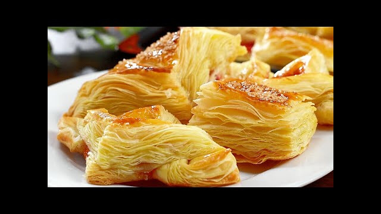 Why didn't you think of this easy new method before? Easy Homemade Puff Pastry. Cake