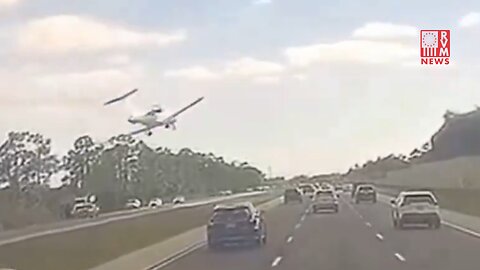 INSANE DASHCAM: Deadly Jet Crash Captured On I-75 IN Naples, Florida