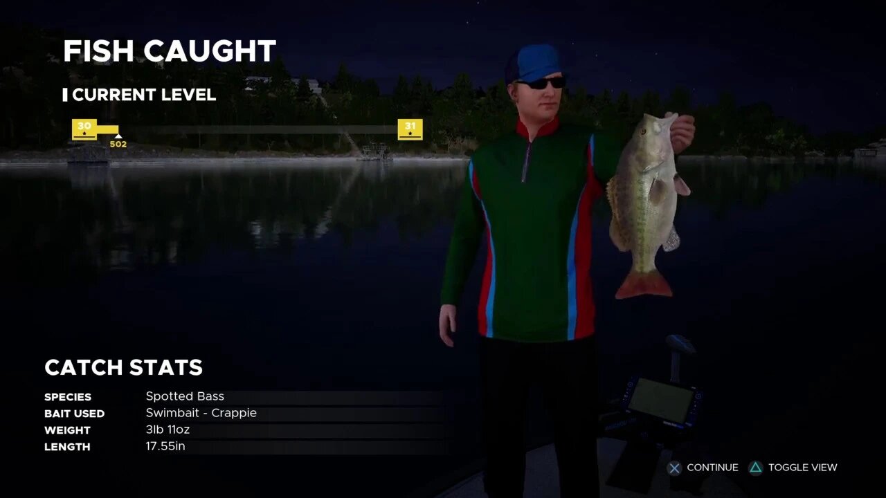 Fishing Sim World level 30 Practice for Tournament #1