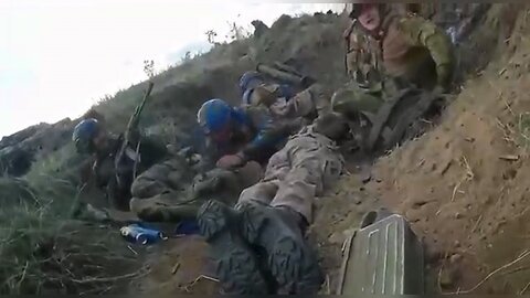 Moment in the life of Ukrainian forces in Zaporozhye region. (fighting a war for the Neocons NATO)