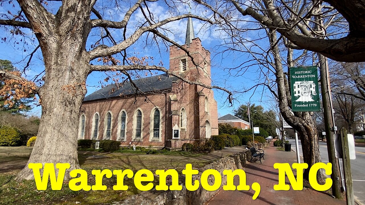 I'm visiting every town in NC - Warrenton, NC - Walk & Talk