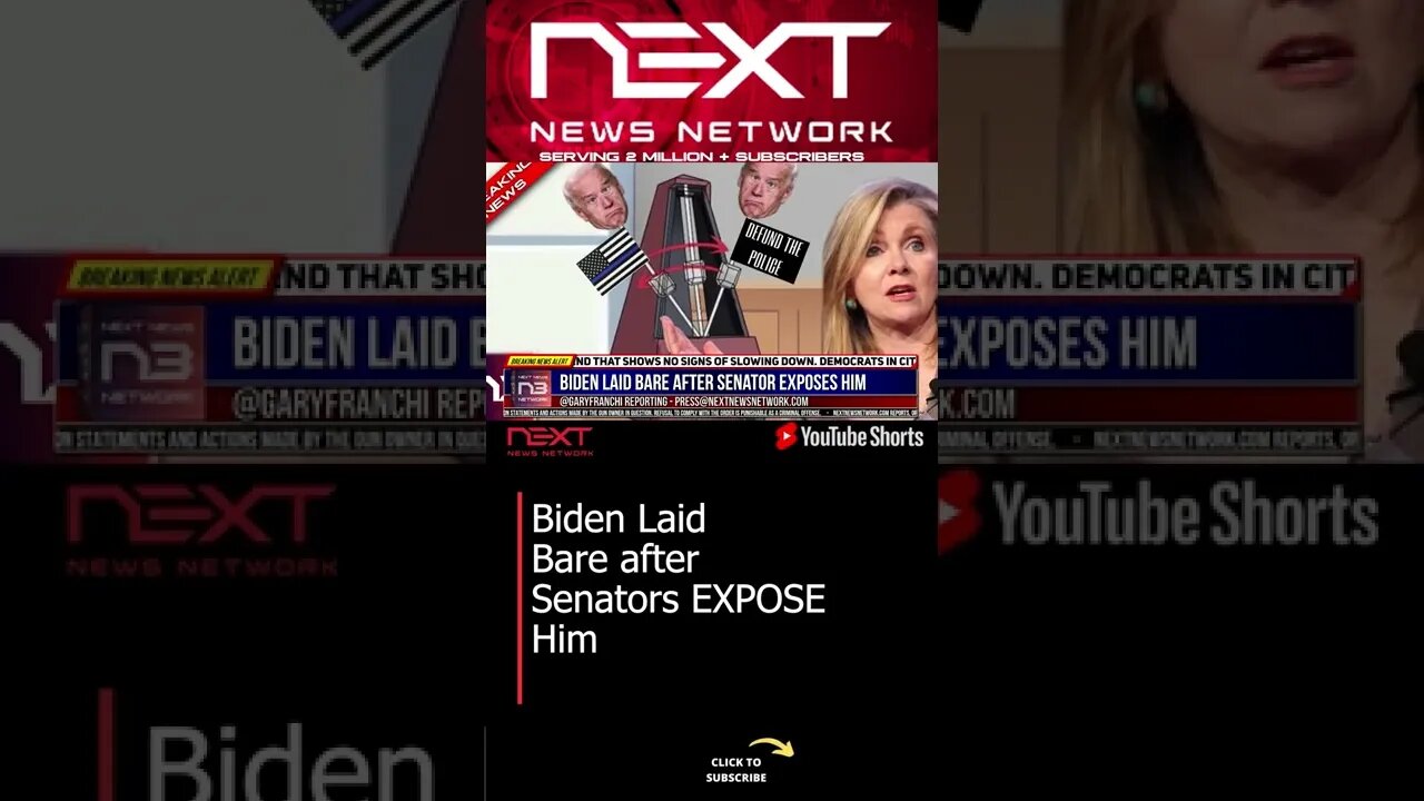 Biden Laid Bare after Senators EXPOSE Him #shorts