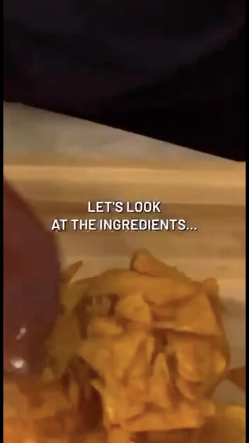 What is inside Doritos