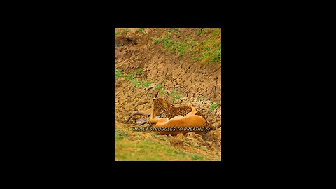 leopard hunting impala