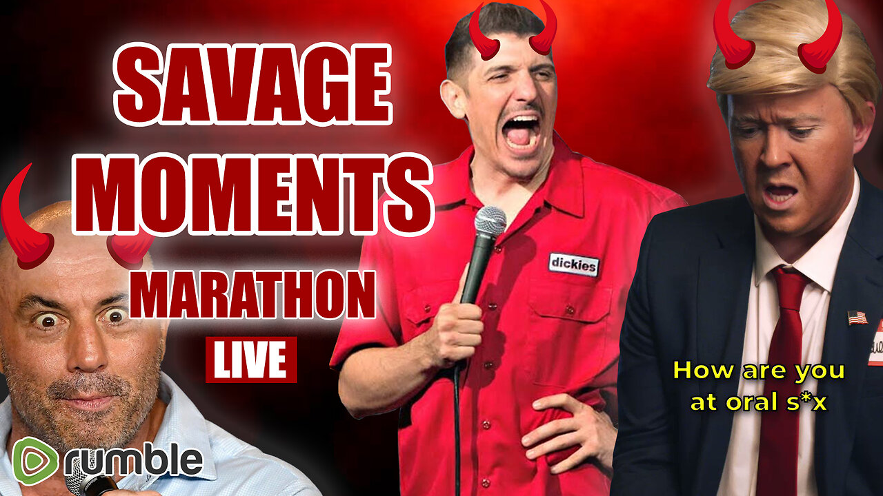 Comedians Being Savage | MARATHON #3 | RUMBLE LIVE