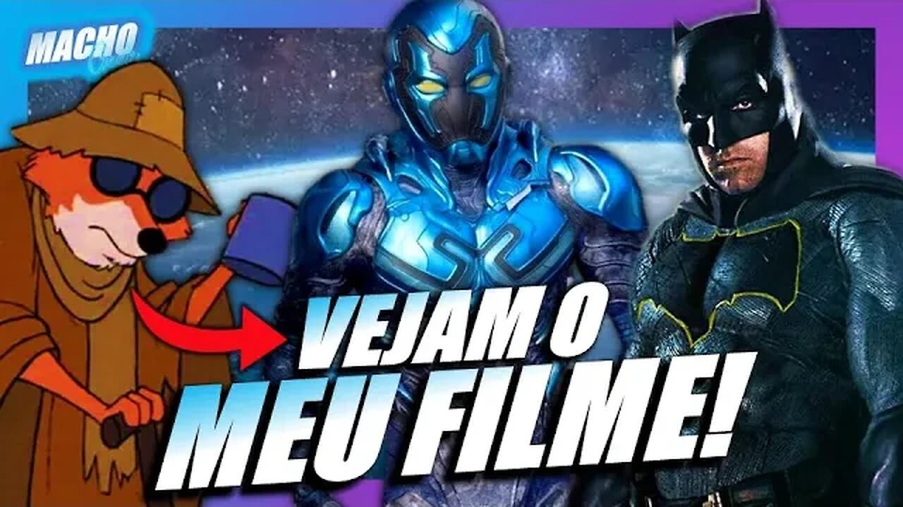 APÓS ZOMBAR DE NERDOLAS DIRETOR IMPLORA P/ QUE VEJAM BESOURO AZUL!