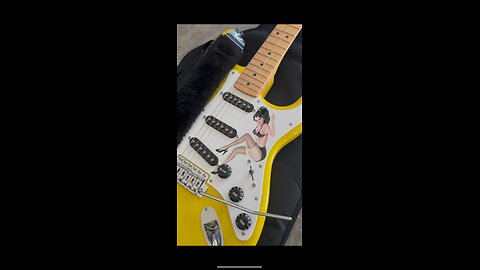 Pick Guard Swap Fender Strat Guitar How to Change #music #guitar #fender #stratocaster