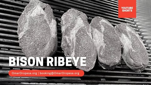 🔥 Bison Ribeye 🔥 Ojo De Bífe De Bisonte 🦬🦬🦬 #SHORTS #YOUTUBESHORTS
