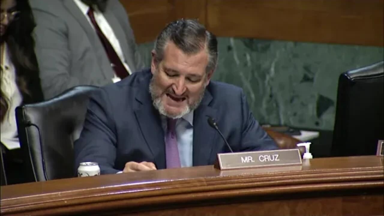 In Judiciary Committee, Sen. Cruz Discusses The Importance of Intellectual Property Rights