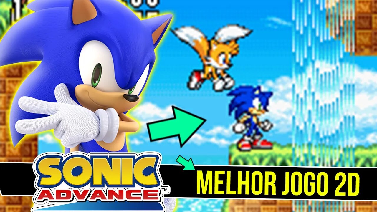 Melhor jogo 2D do Sonic | Sonic Advance #shorts