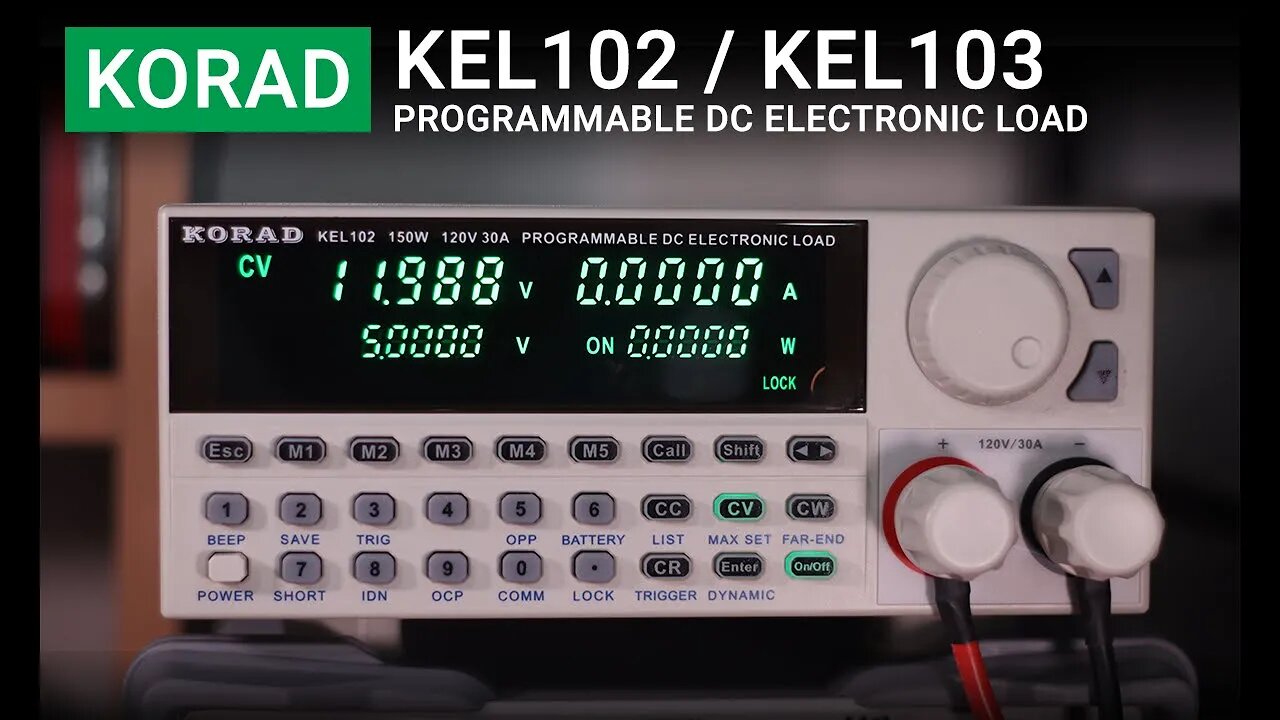 Korad KEL102/KEL103 ⭐ Complete Review of the DC Eletronic Load! A Bargain for What You Get!