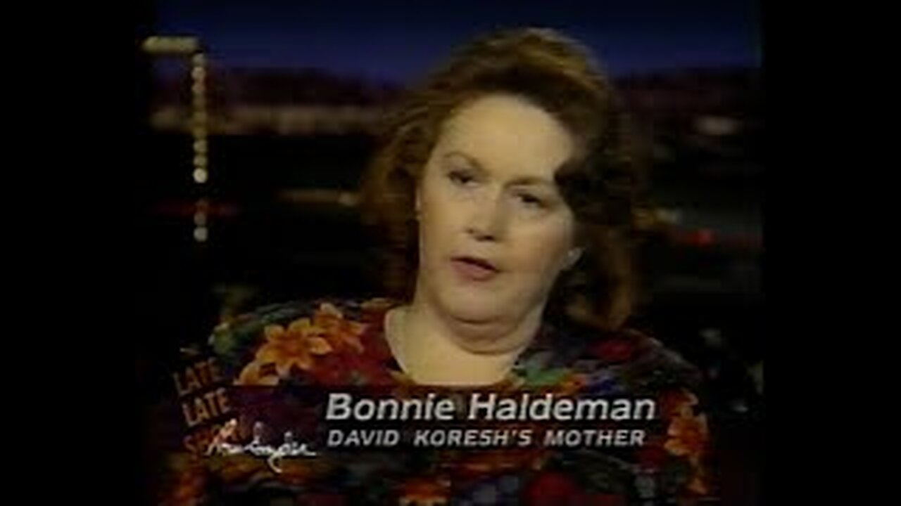 February 28, 1995 - Tom Snyder Talks with the Mother of David Koresh, Bonnie Haldeman