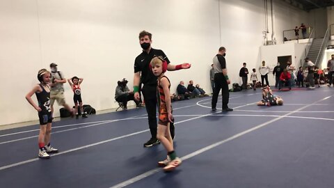 Charlie at State #5 3rd Place Match 2021