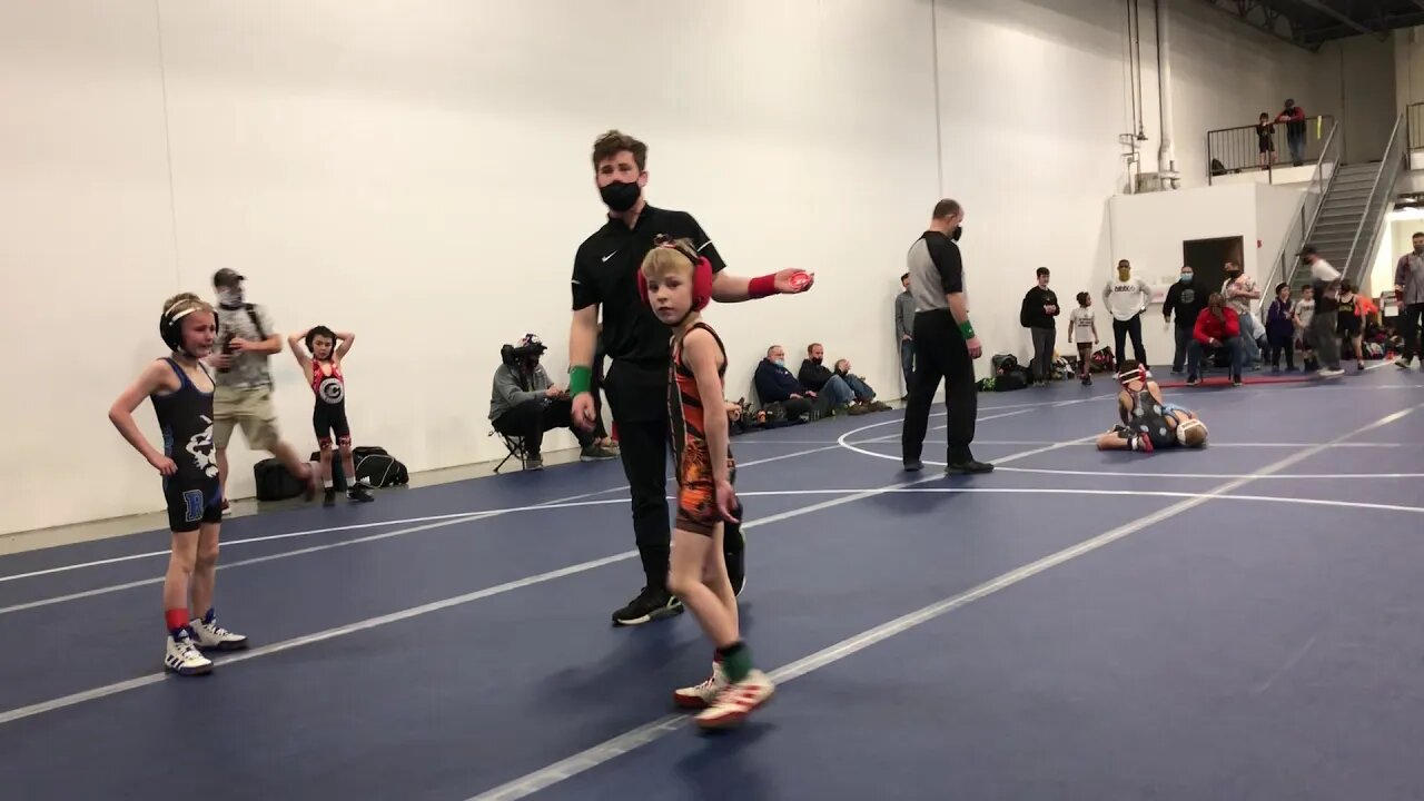 Charlie at State #5 3rd Place Match 2021