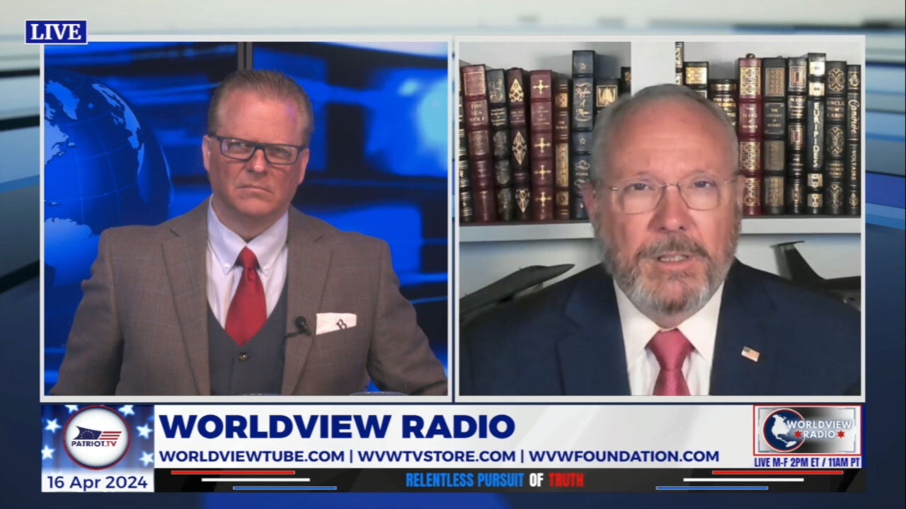 Worldview Radio: Was Strike By Iran On Israel A Test Of The Iron Dome And Are Biden And Netanyahu Taking Their Countries To War To Cover Their Political And Legal Problems?