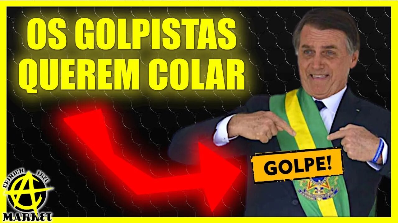 ESQUERDA quer colar GOLPE em BOLSONARO, mas quem está DANDO GOLPE é ELA