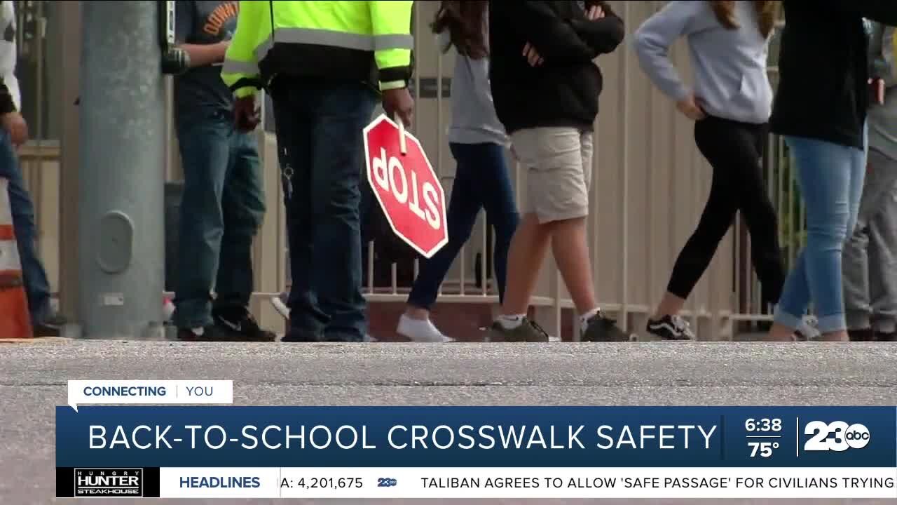 Back-to-school crosswalk safety