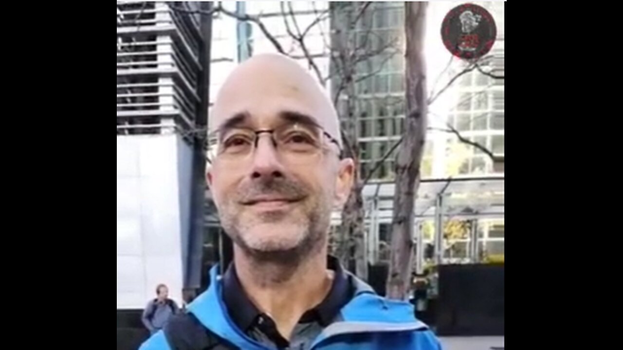 Patrick Provost en direct de la manifestation à Montréal devant le collège des médecins