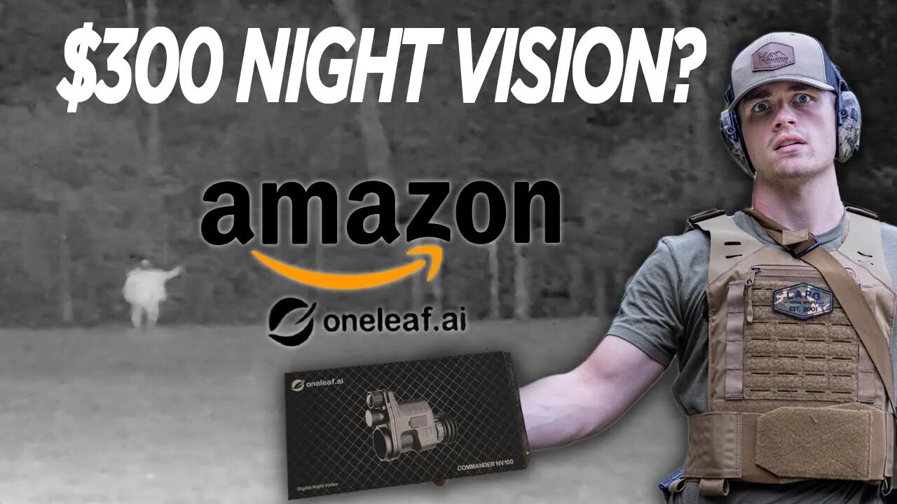 Budget Amazon Night Vision - Does It Work?!? (OneLeaf NV100 Review)