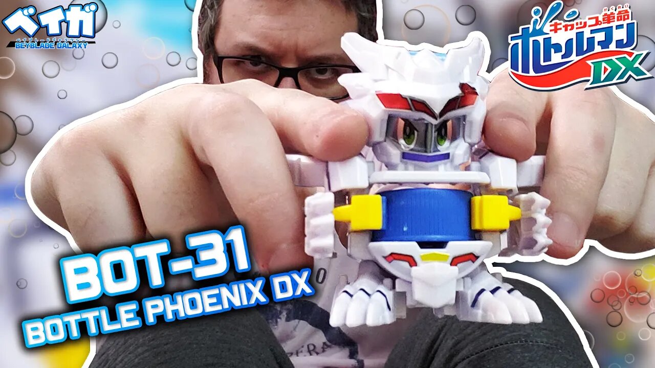 Análise BOT-31 BOTTLE PHOENIX DX - Bottleman DX キャップ革命ボトルマンDX