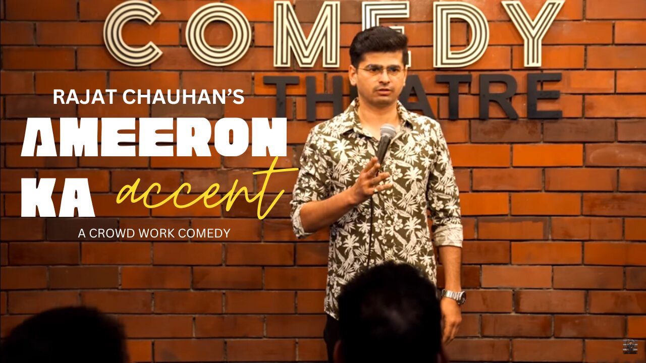 Ameeron ka Accent | Crowdwork | Stand up comedy by Rajat Chauhan (48th Video)