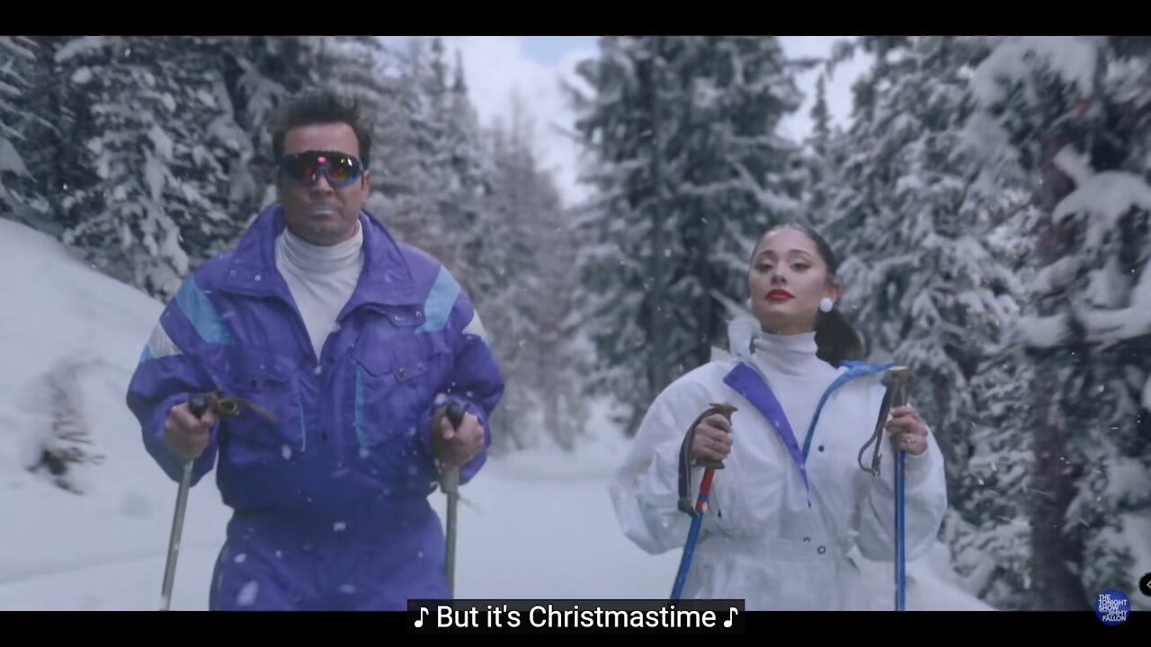 Jimmy Fallon and Ariana Grande Release Nonsense Song Pushing Boosters