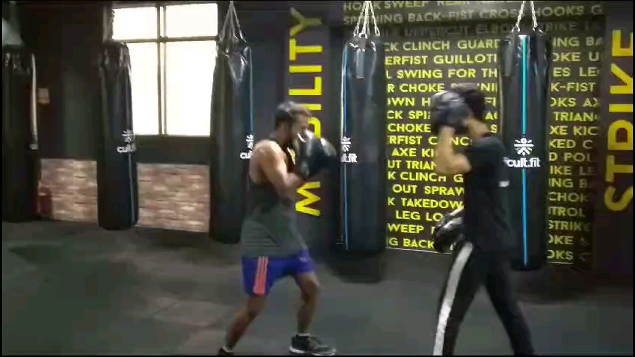 boxing practice