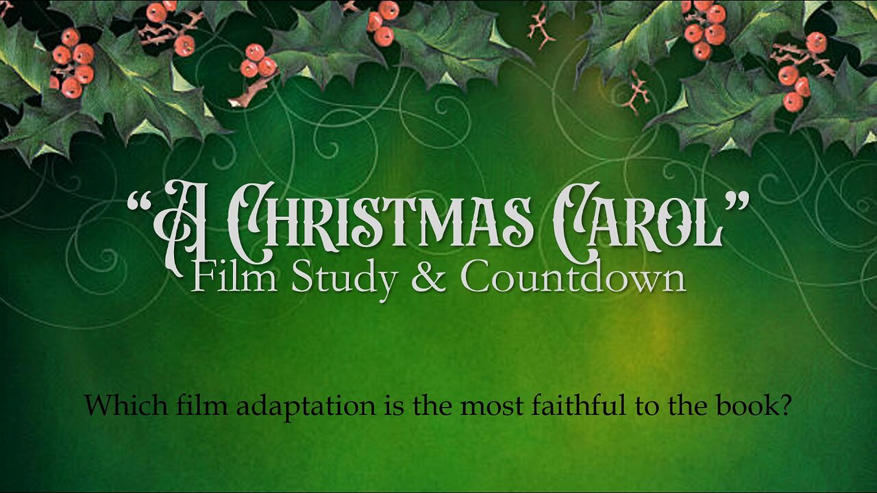 "A Christmas Carol" Book-to-Film Study