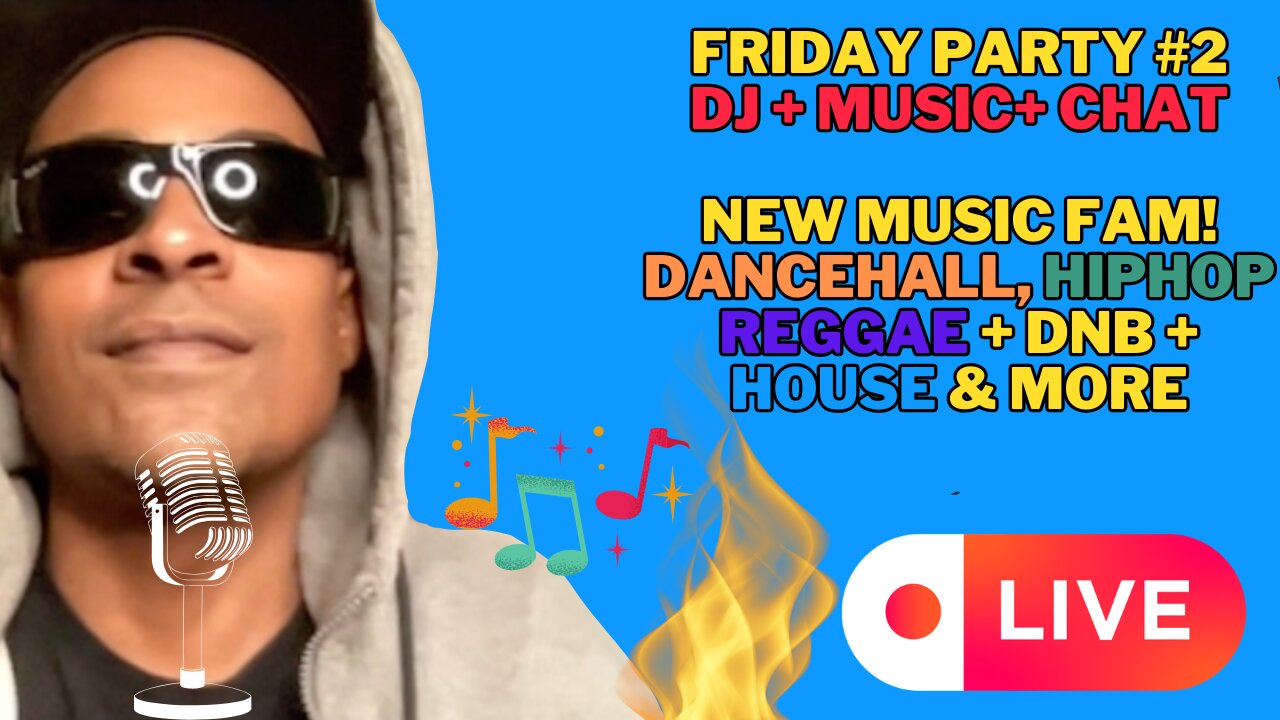 🎙️ LIVE AI Music DJ FRIDAY PARTY | Brand New TRACKS | Dancehall, DnB, HipHop, House + MORE STYLES