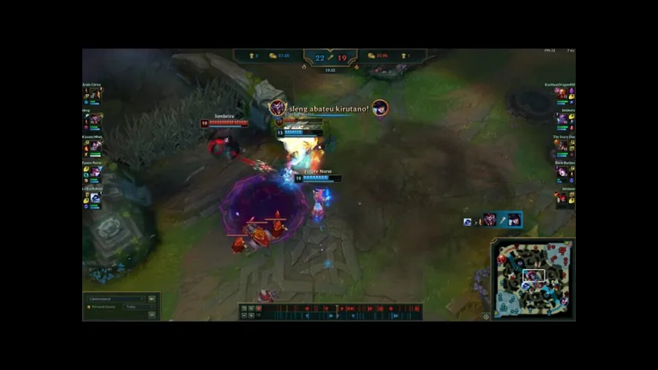 Nasty One-Part Combo on Gangplank.