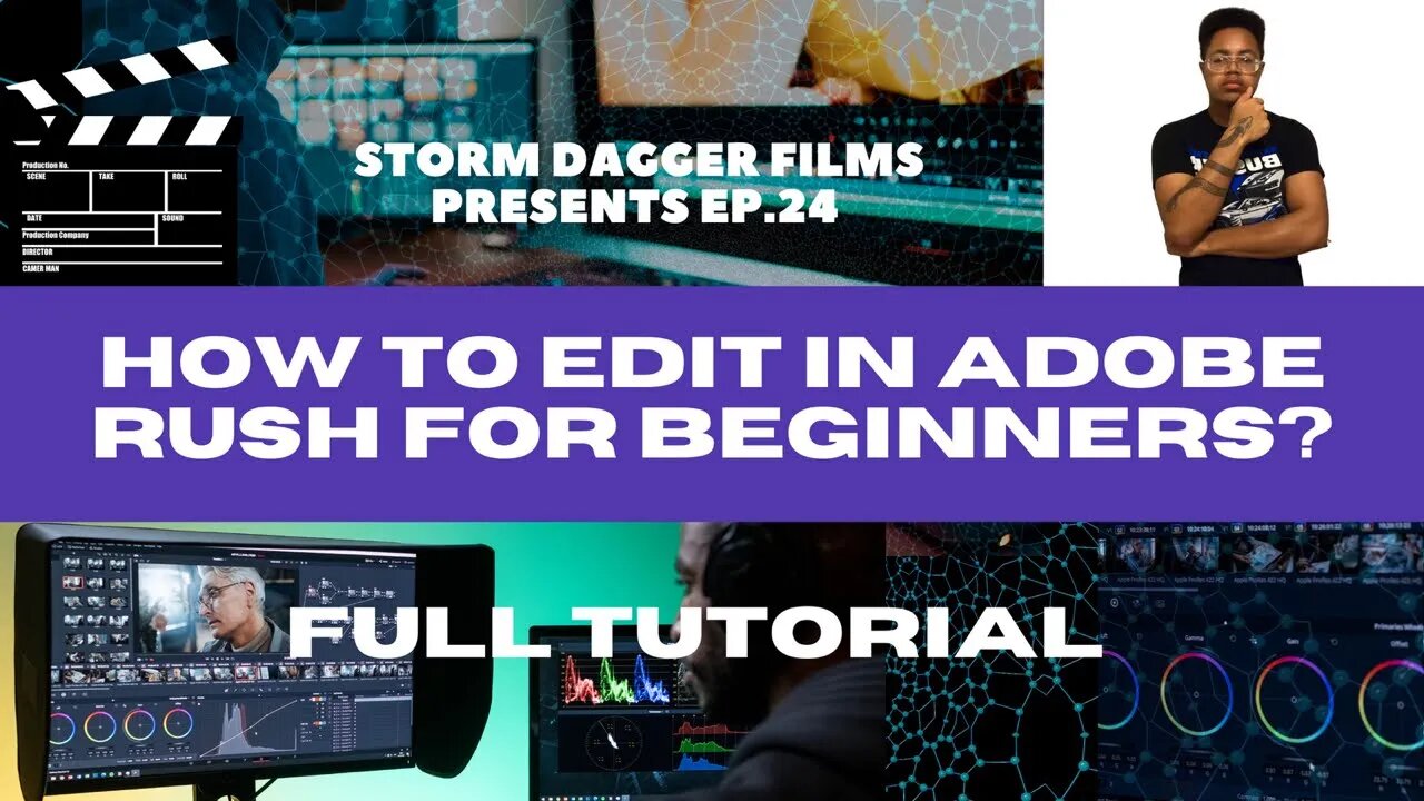 How To Edit In Adobe Rush? FULL Tutorial For Beginners!!!