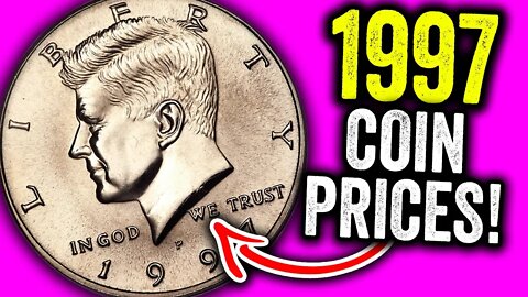 LOOK FOR THIS RARE 1997 HALF DOLLAR COIN WORTH MONEY!!