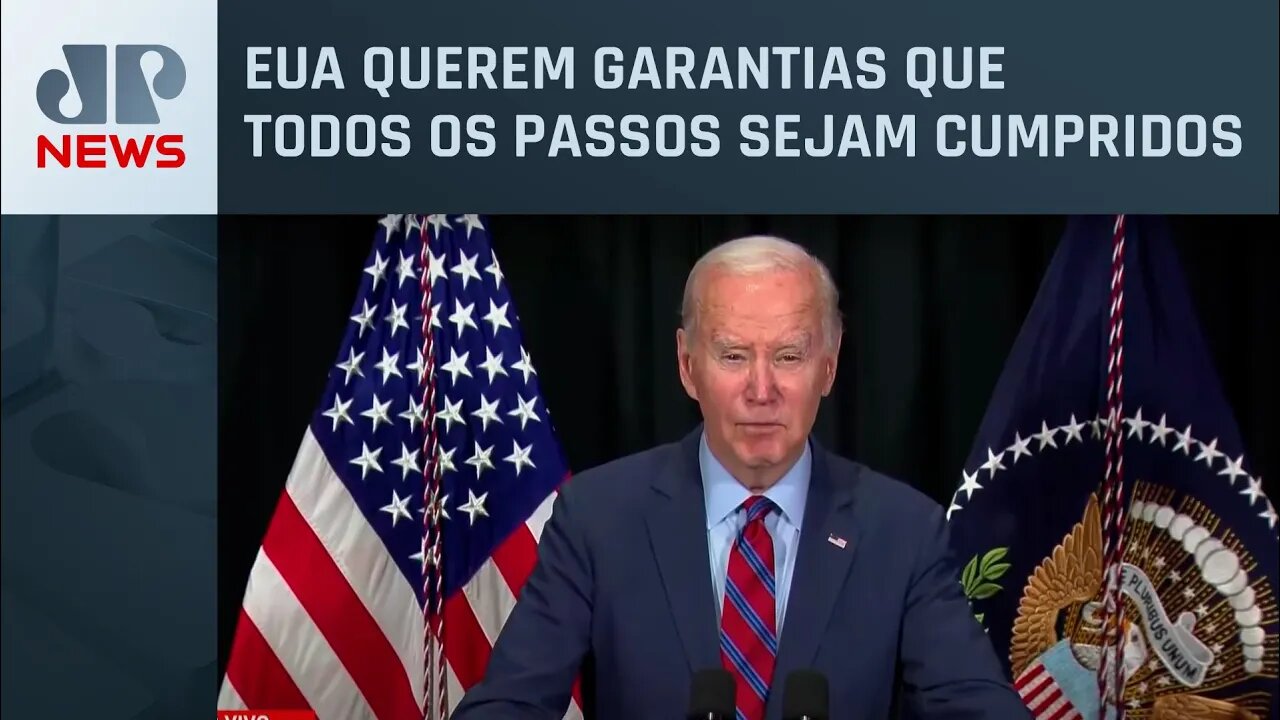 Biden sobre soltura de reféns que estavam em poder do Hamas: “Todo processo é muito complicado”