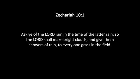 Zechariah Chapter 10