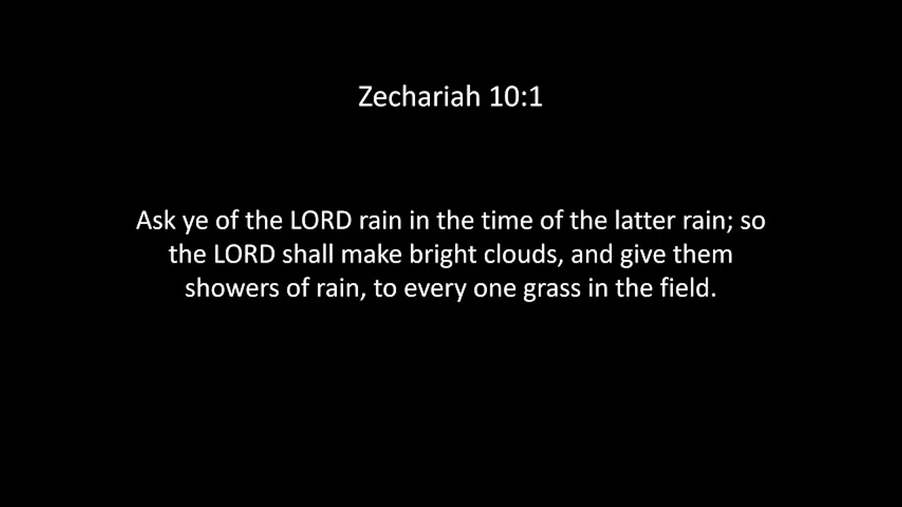 Zechariah Chapter 10