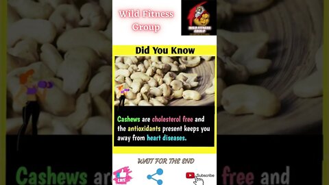 🔥Benefits of cashews🔥#shorts🔥#wildfitnessgroup🔥18 May 2022🔥