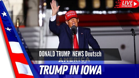 Trump LIVE in Iowa