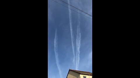 Lines in sky 2022 Wales